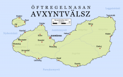Xynder Map of Xynderland
