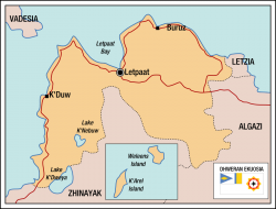 Map of Dhweran Ekuosia