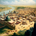 Artistic depiction of Sherwan 1100s.png