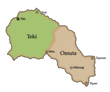 The regions of Etukong