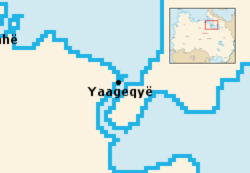 Location of Yaageqyë in Lhavres.