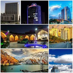 Collage of the various sights of Samara