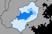Areas where Arkihanakh is spoken at home by a majority of people