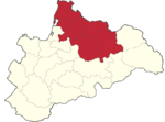 Map showing Samadar in Komania