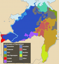 Languages of Barradiwa